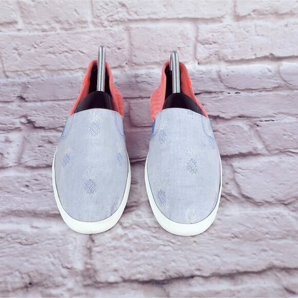 Keds women's slip on shoes pineapple blue pink size 9 - Picture 6 of 15